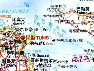 突尼西亞海峽 突尼西亞海峽