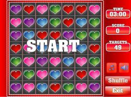 情人節愛心對對碰 情人節愛心對對碰