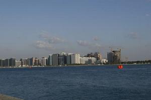 阿聯阿布達比大獎賽賽場一景