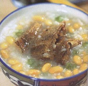 鯪魚黃豆粥