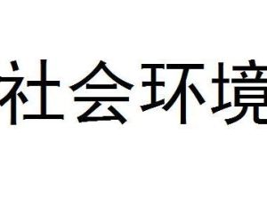社會環境 社會環境