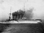 斯佩的旗艦沙恩霍斯特號裝甲艦