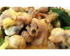 草菇蒸雞 草菇蒸雞