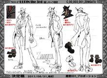 TV4錢形幸一設定稿