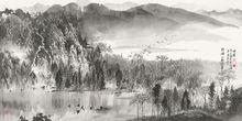 水墨山水作品系列一