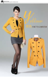 歐美修身小西裝