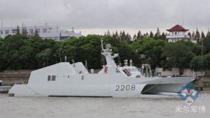 新型隱形雙體飛彈快艇 新型隱形雙體飛彈快艇