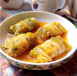 白菜豬肉卷 白菜豬肉卷