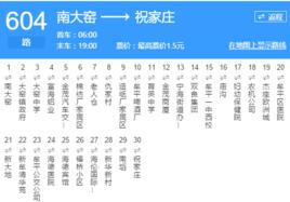 煙臺公交604路 煙臺公交604路
