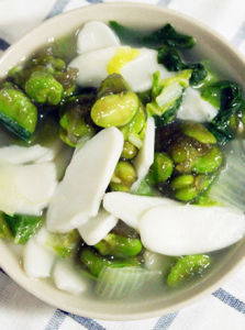 蠶豆粉團 蠶豆粉團