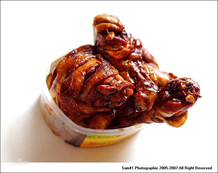 各式滷雞腿成品