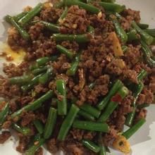 手撕豆角炒肉末 手撕豆角炒肉末