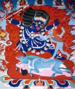 藏族格薩爾彩繪石刻 藏族格薩爾彩繪石刻