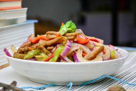 洋蔥炒豬肚 洋蔥炒豬肚