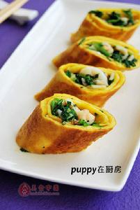 薺菜魚卷 薺菜魚卷