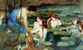 寧芙[希臘神話中次要的女神]