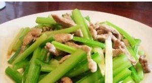 懷山芹菜炒肉絲 懷山芹菜炒肉絲