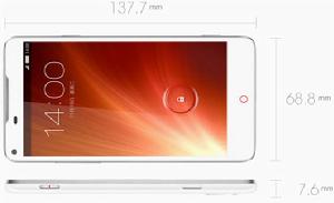 nubia z5s尺寸