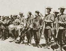 袁世凱武衛右軍的軍樂隊與儀仗隊