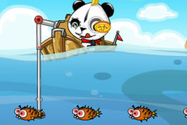 小熊貓釣魚 小熊貓釣魚