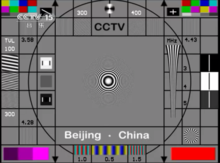 電子大圓（普通版）CCTV測試卡