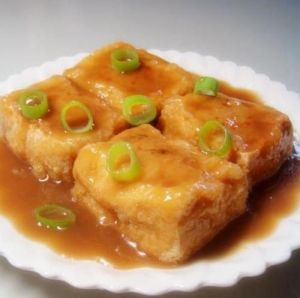 煎瓤油豆腐 煎瓤油豆腐