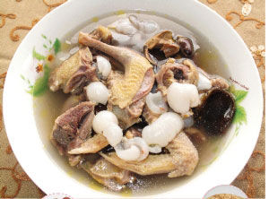 荔枝龍眼老鴿湯 荔枝龍眼老鴿湯