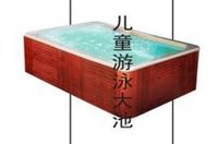 一次成型長方形亞克力嬰幼兒游泳池