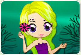 打扮可愛美人魚 打扮可愛美人魚