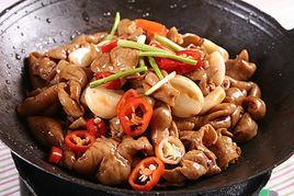 乾鍋豬大腸 乾鍋豬大腸