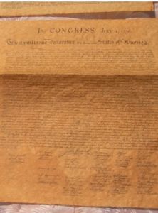 《獨立宣言》[獨立宣言（美國立國文書之一）]