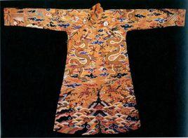 靈鷲紋錦袍 靈鷲紋錦袍