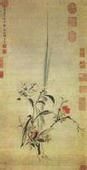 明陸治榴花小景圖 明陸治榴花小景圖