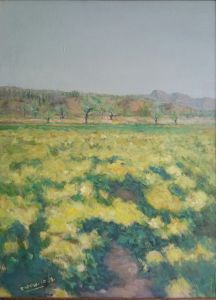 《封龍山前油菜花》