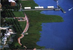 （圖）查理斯頓濱水公園鳥瞰