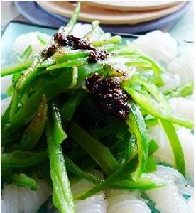 辣椒涼拌魔芋絲