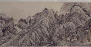 楓江群雁圖 楓江群雁圖