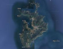 海洋島衛星地圖