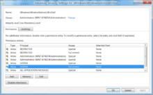 SYSTEM Window Stations許可權