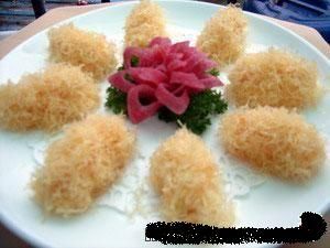 金絲蝦球 金絲蝦球