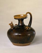 故宮博物院藏東晉德清窯黑釉雞頭壺(二)