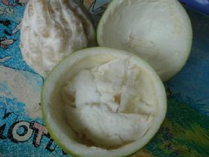 （圖）掏出柚子肉