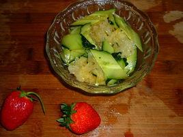 涼拌黃瓜銀耳 涼拌黃瓜銀耳