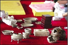 曹操高陵2號墓發掘的文物