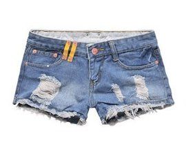 牛仔短褲