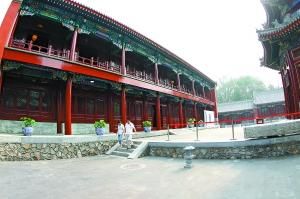 最上樓是圓明園正覺寺最後一組建築