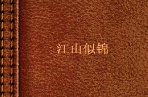 江山似錦 江山似錦