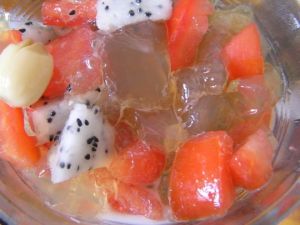 花膠水果布丁 花膠水果布丁