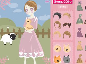 小農場牧羊女 小農場牧羊女