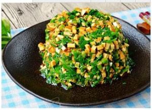 豌豆苗涼拌香乾 豌豆苗涼拌香乾